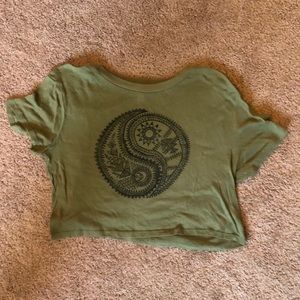 Yoga/Ying and Yang t shirt